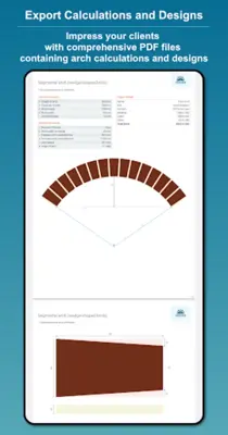 Brick Arch Calculator (Voussoirs) android App screenshot 4