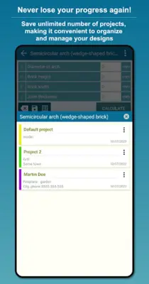 Brick Arch Calculator (Voussoirs) android App screenshot 5